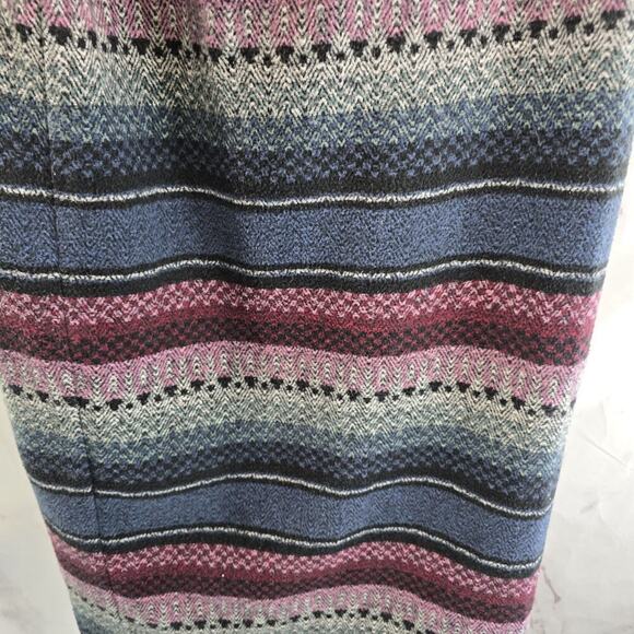 Vintage Southwestern Skirt Womens 29 Medium Maxi Tapestry Blanket Aztec Wrap 90s - Picture 7 of 12